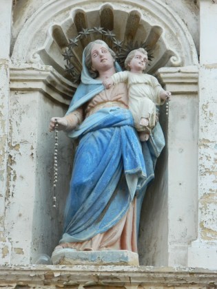 Our Lady of the Rosary (Detail) - Triq il-Madonna tal-Bon Kunsill