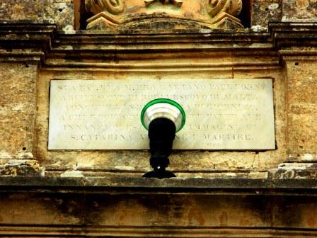 Lapida Indulgenza - Santa Katarina